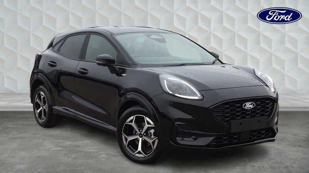 Ford Puma 1.0T Ecoboost Mhev St-line Euro 6 5-Door Black