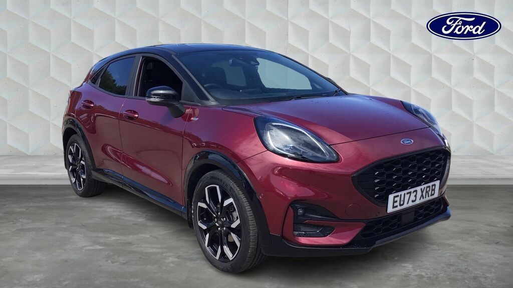 Ford Puma 1.0T Ecoboost Mhev Vivid Ruby Edition Dct Euro 6 5 Red