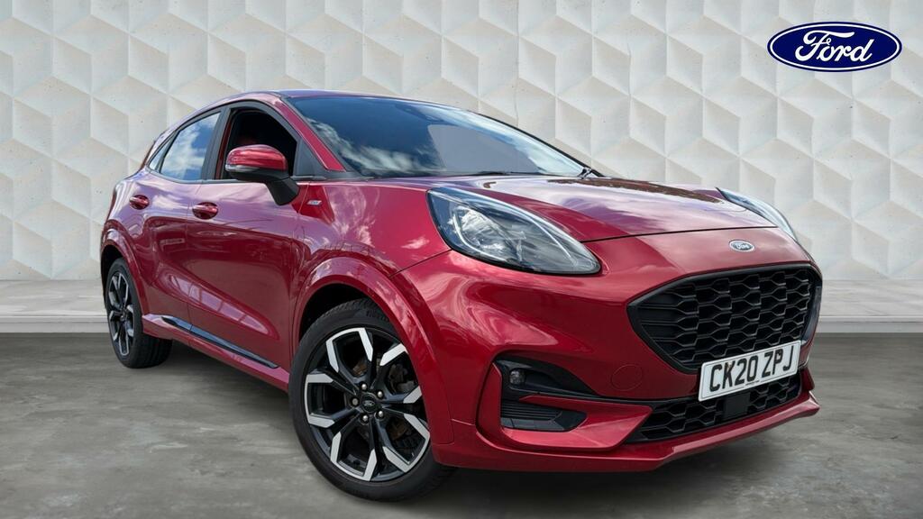 Ford Puma 1.0T Ecoboost Mhev St-line X Euro 6 5-Door Red