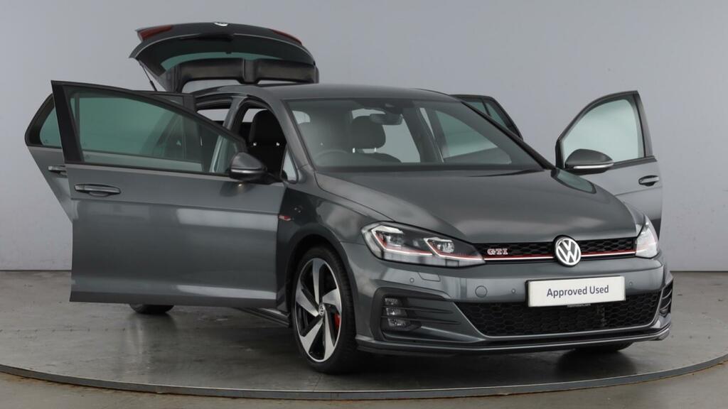 Volkswagen Golf 2.0 Tsi Gti Performance Dsg Euro 6 5-Door EY70VLO Grey #5