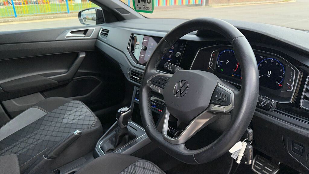 Volkswagen Polo 1.0 Tsi R-line Dsg Euro 6 5-Door WR73NFG Black #6