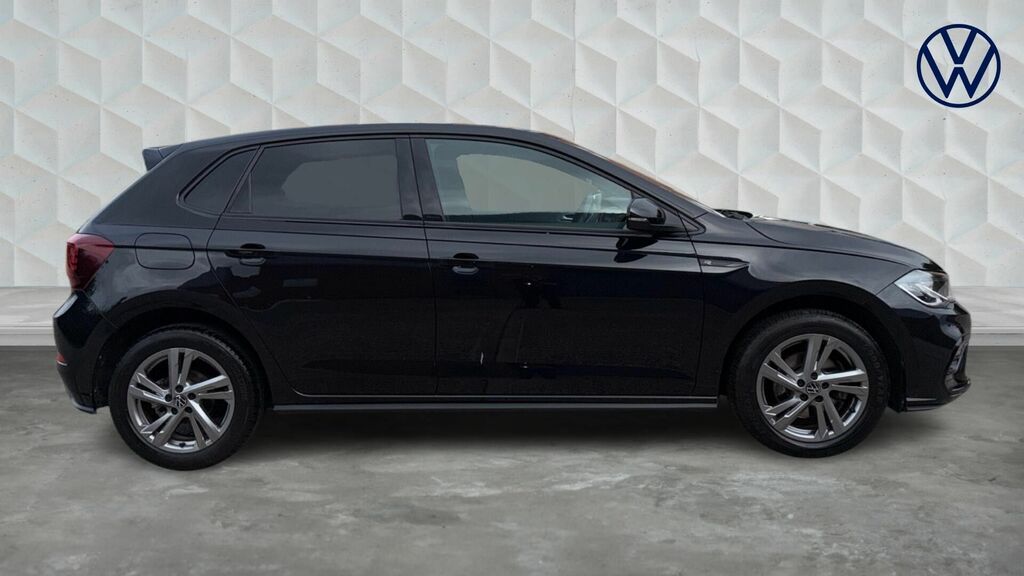 Volkswagen Polo 1.0 Tsi R-line Dsg Euro 6 5-Door WR73NFG Black #4