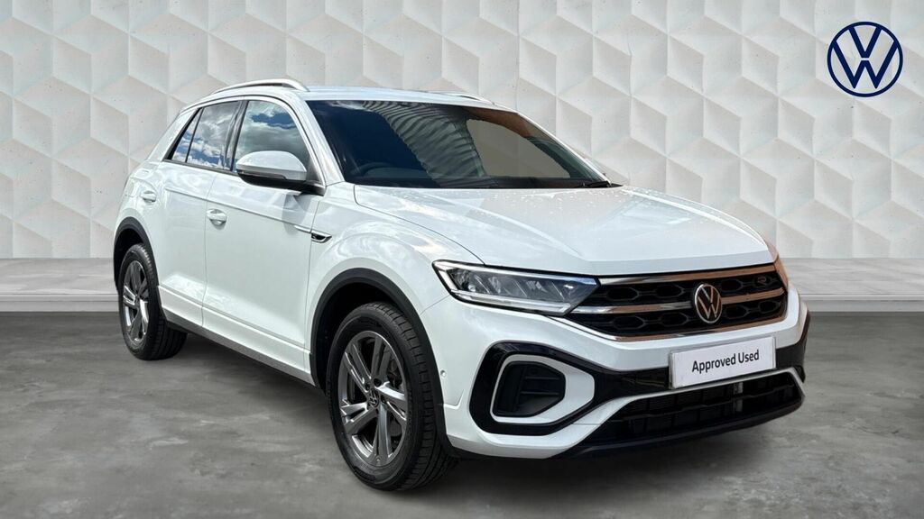 Volkswagen T-Roc Tsi R-line Dsg Euro 6 5-Door White