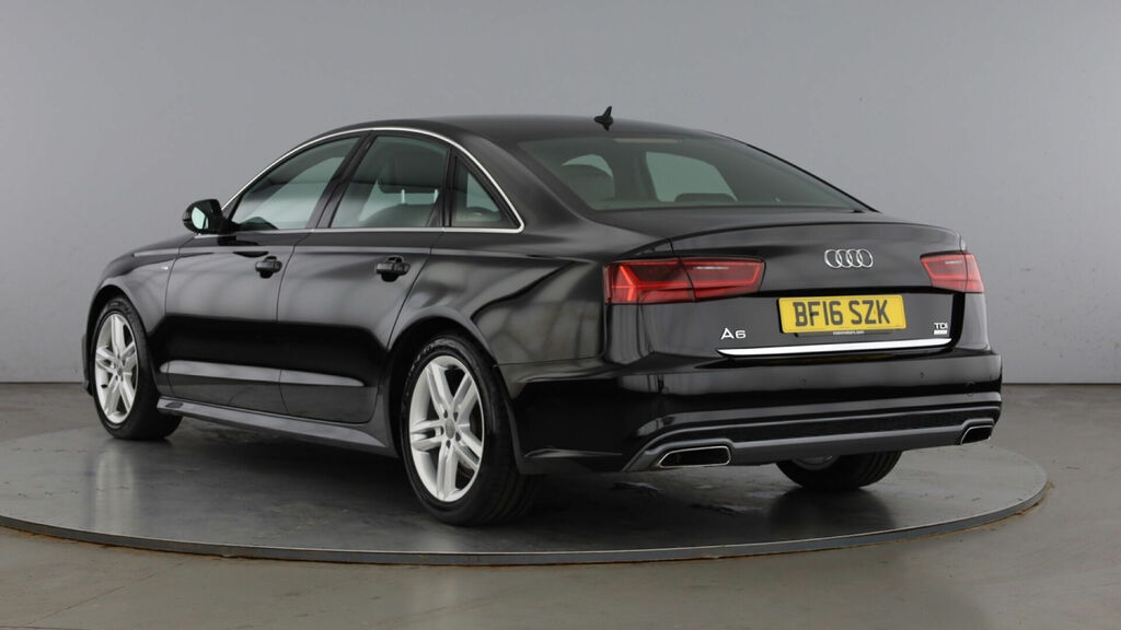 Audi A6 Saloon 2.0 Tdi Ultra S Line S Tronic Euro 6 4-Door Black #3