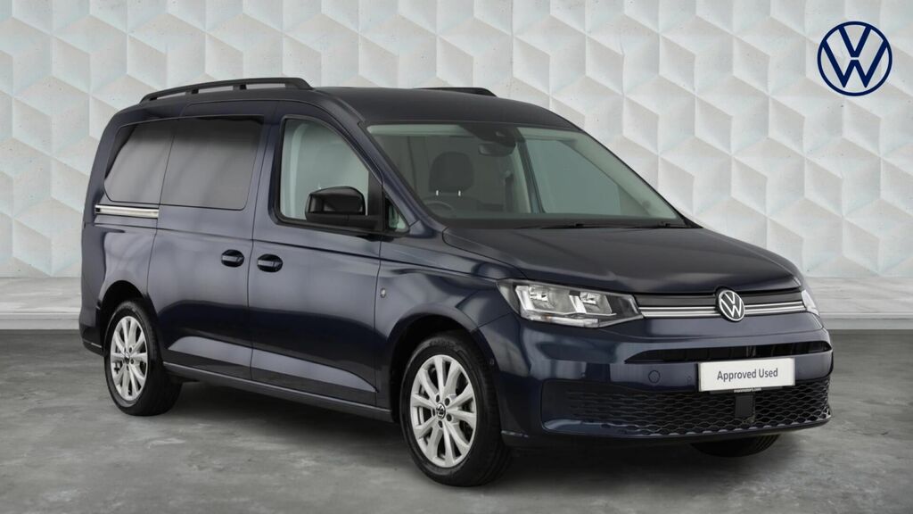 Volkswagen Caddy Maxi Life 2.0 Tdi Life Dsg Euro 6 5-Door Blue