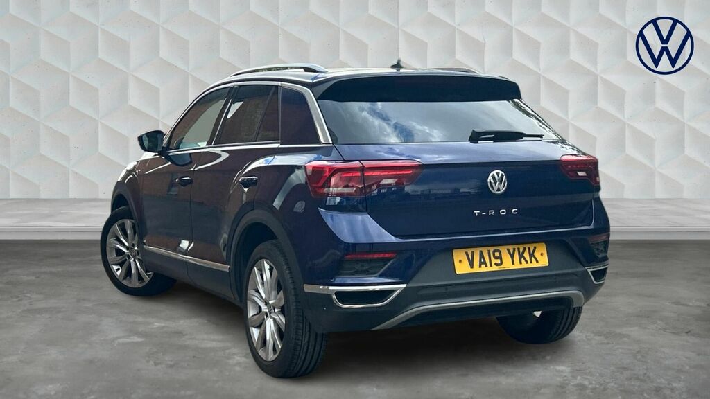 Volkswagen T-Roc Tsi Evo Sel Dsg Euro 6 5-Door VA19YKK Blue #3