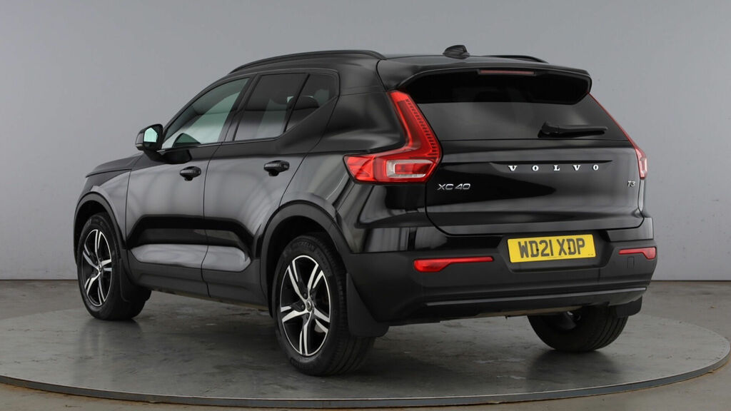 Volvo XC40 T3 R-design Euro 6 5-Door WD21XDP Black #3