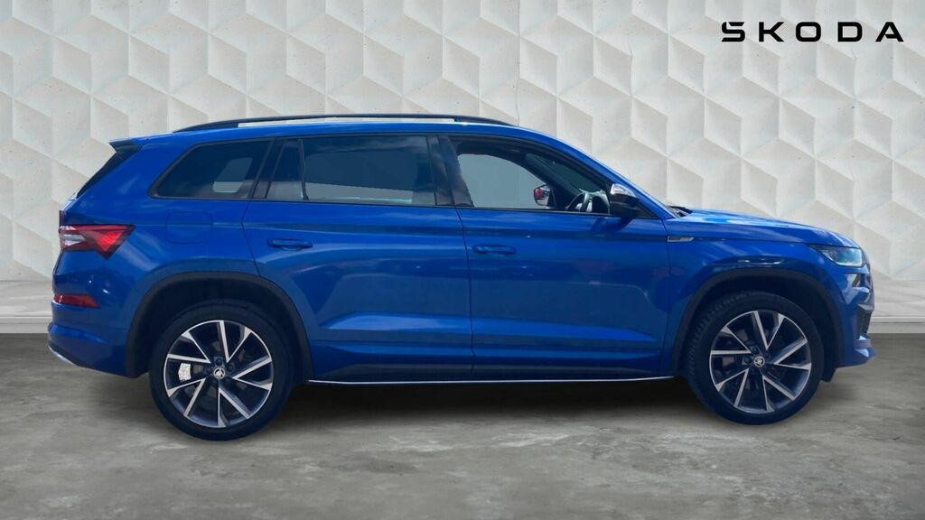 Skoda Kodiaq 2.0 Tdi Sportline Dsg 4Wd Euro 6 5-Door 7 Seat VU71FHX Blue #4