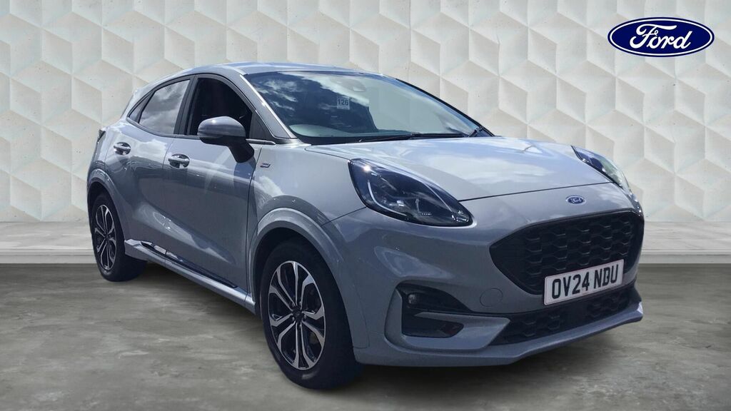 Ford Puma 1.0T Ecoboost Mhev St-line Euro 6 5-Door OV24NDU Grey