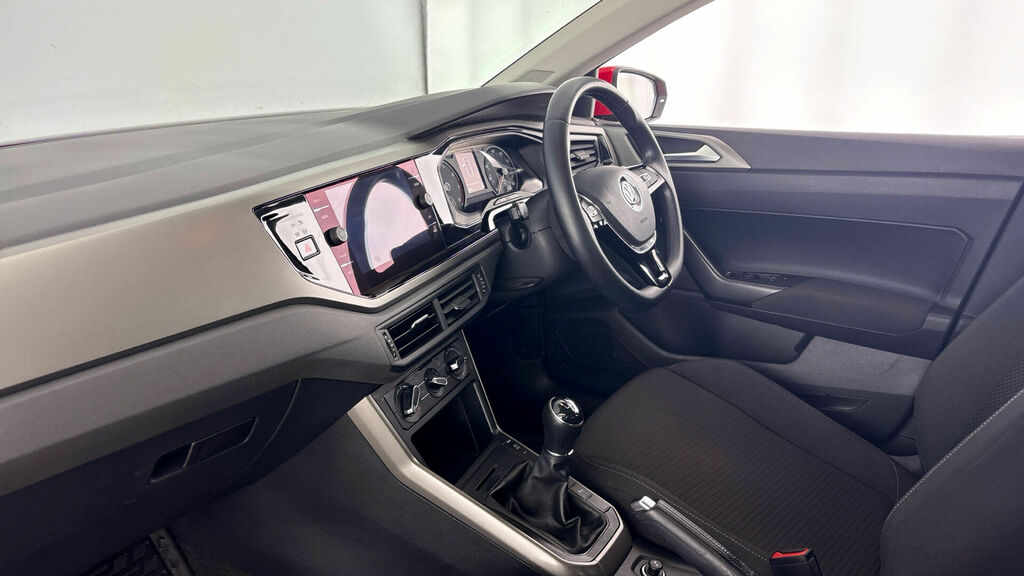 Volkswagen Polo 1.0 Tsi Se Euro 6 5-Door CE18LUZ Red #2