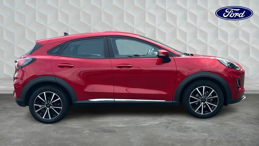 Ford Puma 1.0T Ecoboost Mhev Titanium Dct Euro 6 5-Door CJ23LDF Red #4