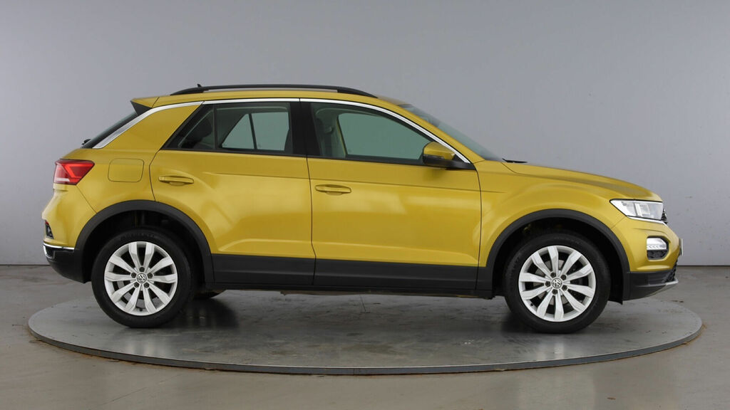 Volkswagen T-Roc 1.0 Tsi Se Euro 6 5-Door MP02ARY Yellow #4