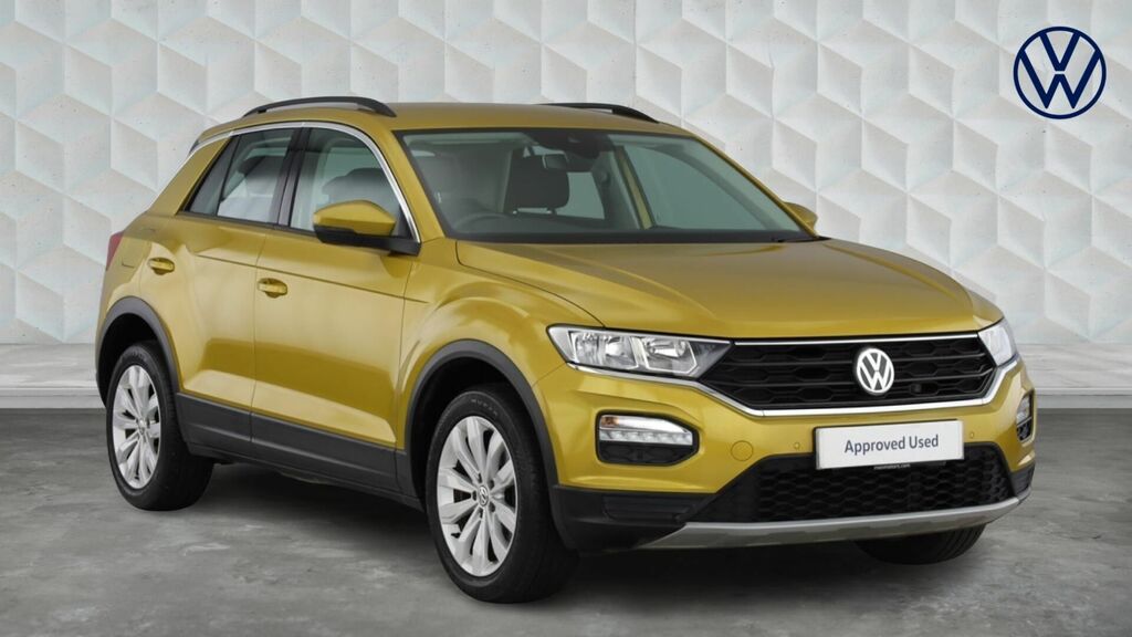 Volkswagen T-Roc 1.0 Tsi Se Euro 6 5-Door MP02ARY Yellow