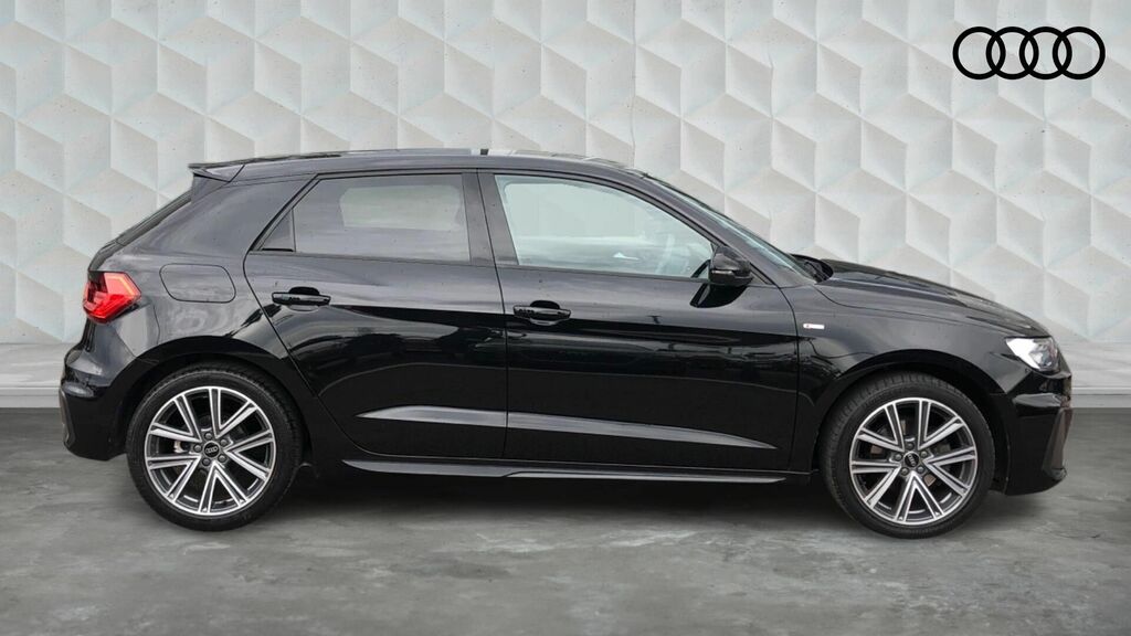 Audi A1 Tfsi 35 S Line Sportback S Tronic Euro 6 5-Door VU73CMZ Black #4