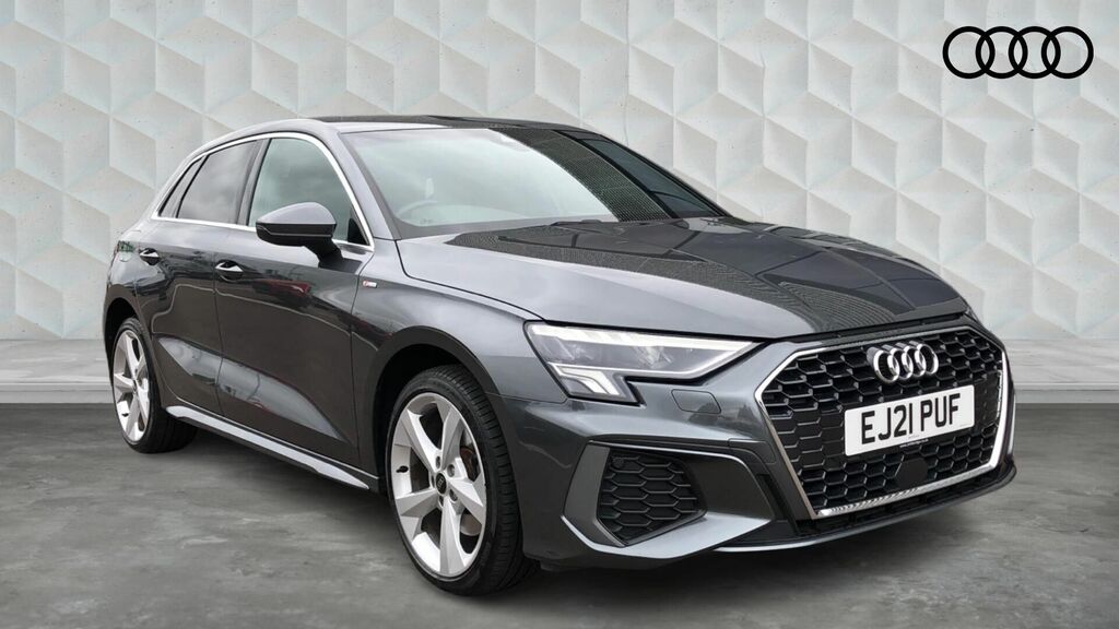 Audi A3 Tfsie 40 S Line Sportback S Tronic Euro 6 5-Door 1 Grey
