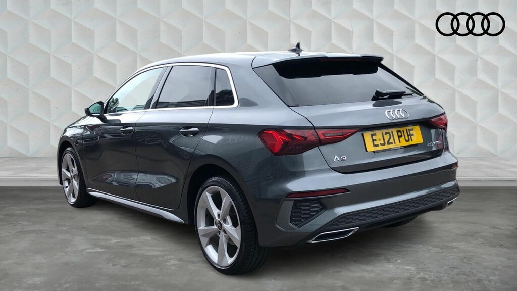 Audi A3 Tfsie 40 S Line Sportback S Tronic Euro 6 5-Door 1 EJ21PUF Grey #3