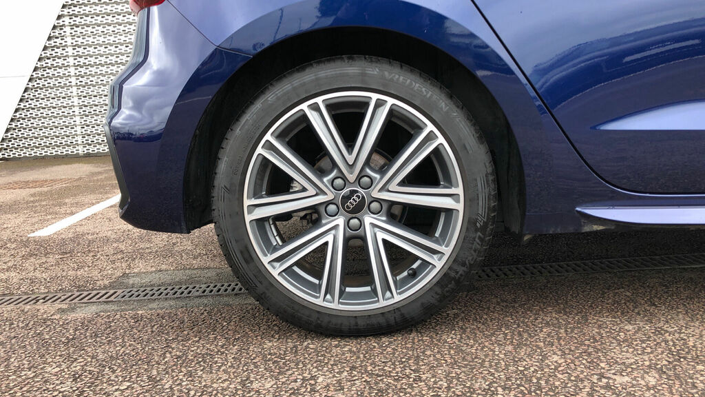 Audi A1 1.0 Tfsi 30 S Line Sportback S Tronic Euro 6 5-Doo VN74AMV Blue #5