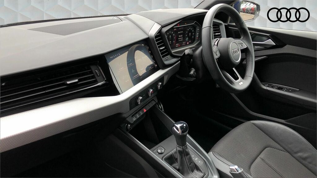 Audi A1 1.0 Tfsi 30 S Line Sportback S Tronic Euro 6 5-Doo VN74AMV Blue #2