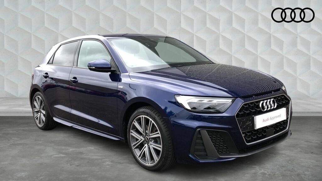 Audi A1 1.0 Tfsi 30 S Line Sportback S Tronic Euro 6 5-Doo Blue