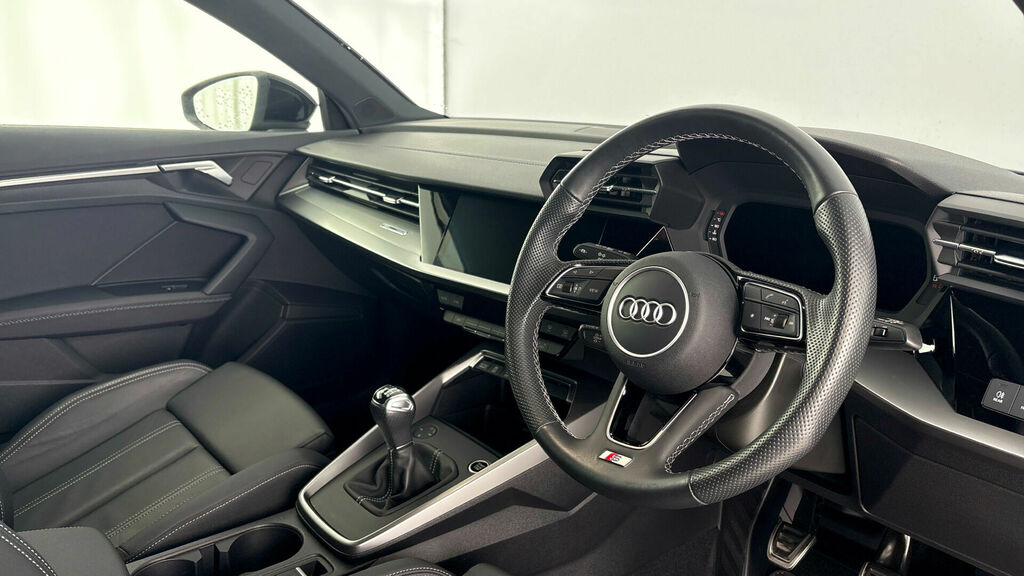 Audi A3 1.0 Tfsi 30 S Line Sportback Euro 6 5-Door Black #6