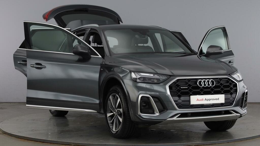 Audi Q5 2.0 Tdi 40 S Line S Tronic Quattro Euro 6 5-Door FY24WBZ Grey #5