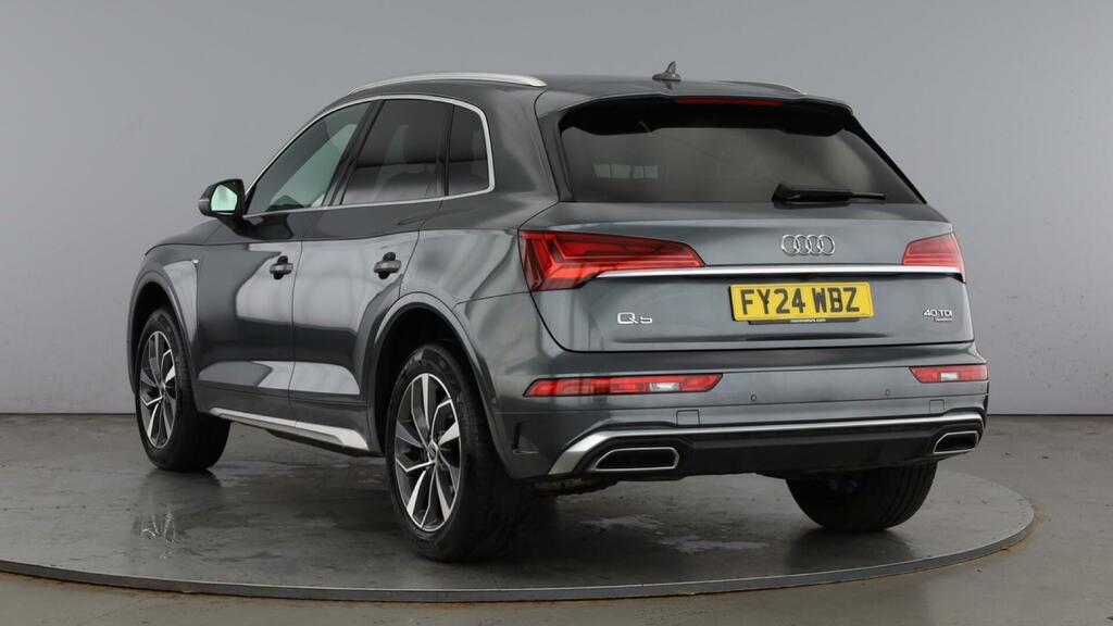 Audi Q5 2.0 Tdi 40 S Line S Tronic Quattro Euro 6 5-Door FY24WBZ Grey #2