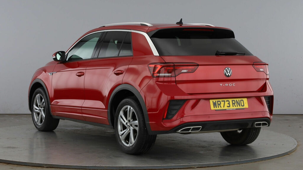 Volkswagen T-Roc Tsi R-line Euro 6 5-Door WR73RNO Red #3