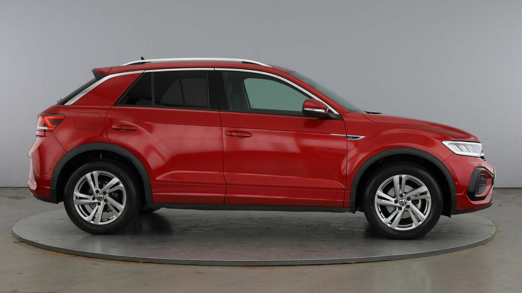 Volkswagen T-Roc Tsi R-line Euro 6 5-Door WR73RNO Red #4