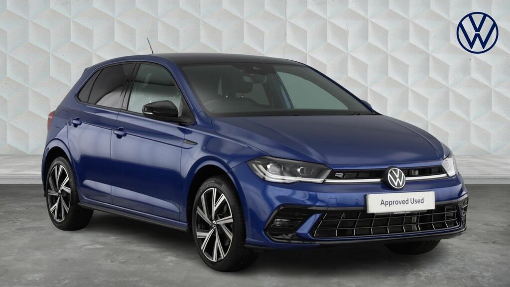 Volkswagen Polo 1.0 Tsi Black Edition Dsg Euro 6 5-Door JA25JYA Blue
