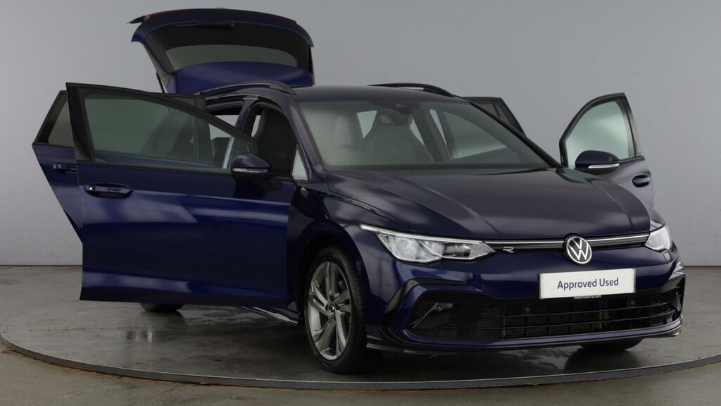 Volkswagen Golf Etsi Mhev R-line Dsg Euro 6 5-Door WR22AEP Blue #5
