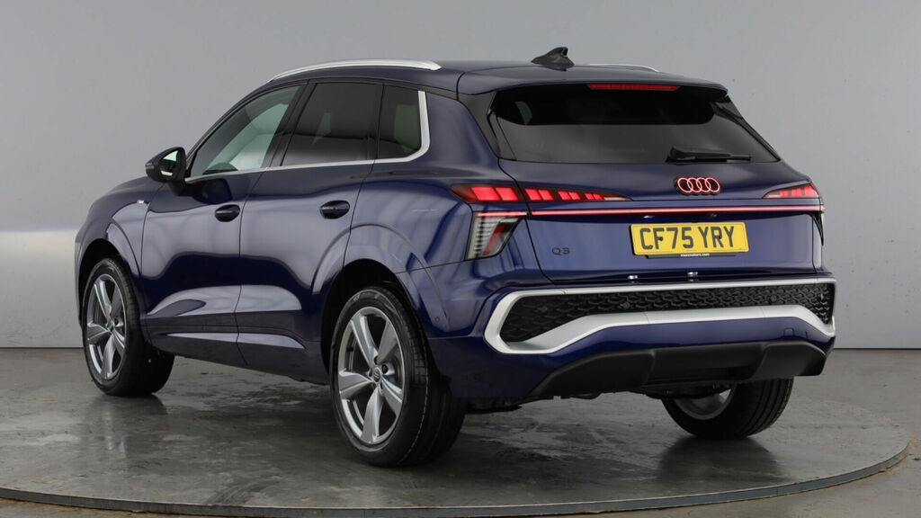 Audi Q3 Tfsi S Line S Tronic Euro 6 5-Door CF75YRY Blue #3