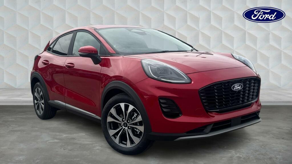 Ford Puma 1.0T Ecoboost Mhev Titanium Euro 6 5-Door Red