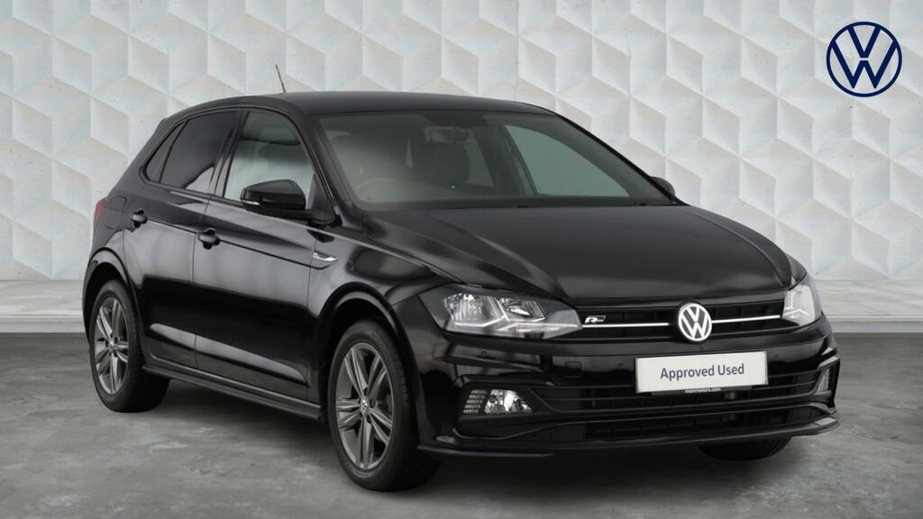 Volkswagen Polo 1.0 Tsi R-line Euro 6 5-Door Black