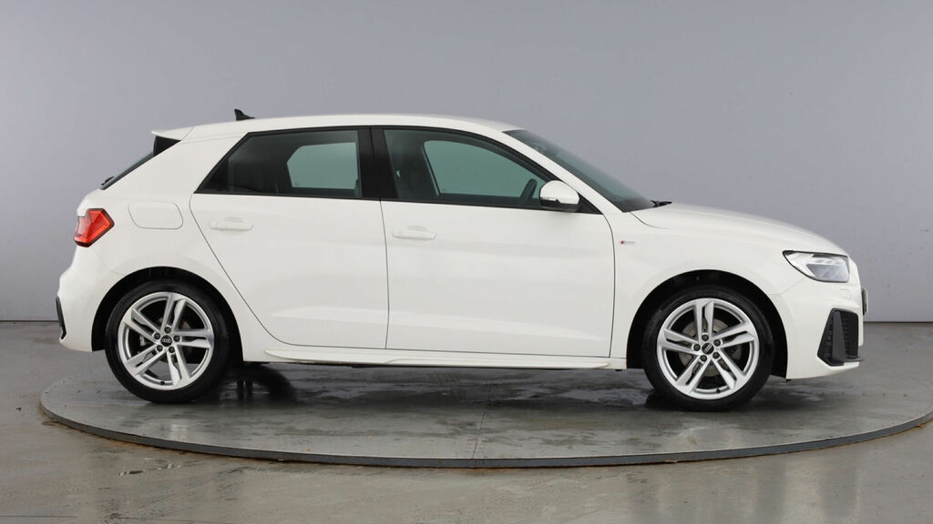 Audi A1 1.0 Tfsi 30 S Line Sportback Euro 6 5-Door WR72YSH White #4