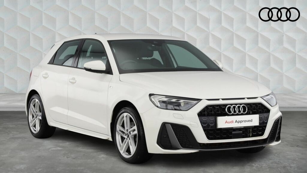 Audi A1 1.0 Tfsi 30 S Line Sportback Euro 6 5-Door WR72YSH White