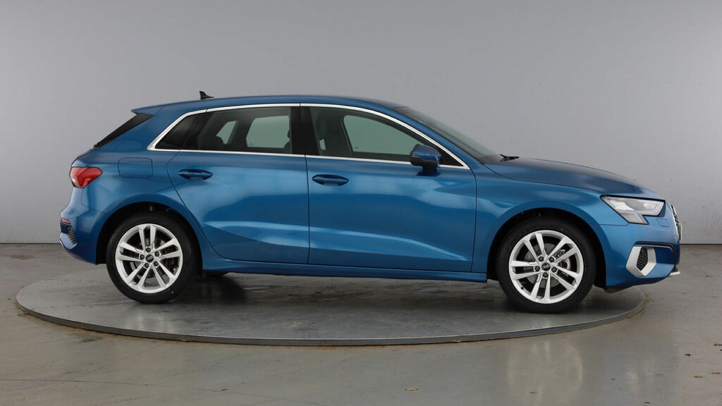 Audi A3 Tfsi 35 Sport Sportback Euro 6 5-Door DX22WVT Blue #4