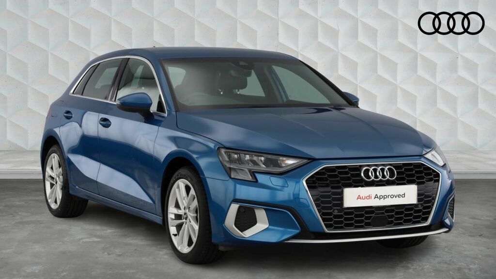 Audi A3 Tfsi 35 Sport Sportback Euro 6 5-Door DX22WVT Blue