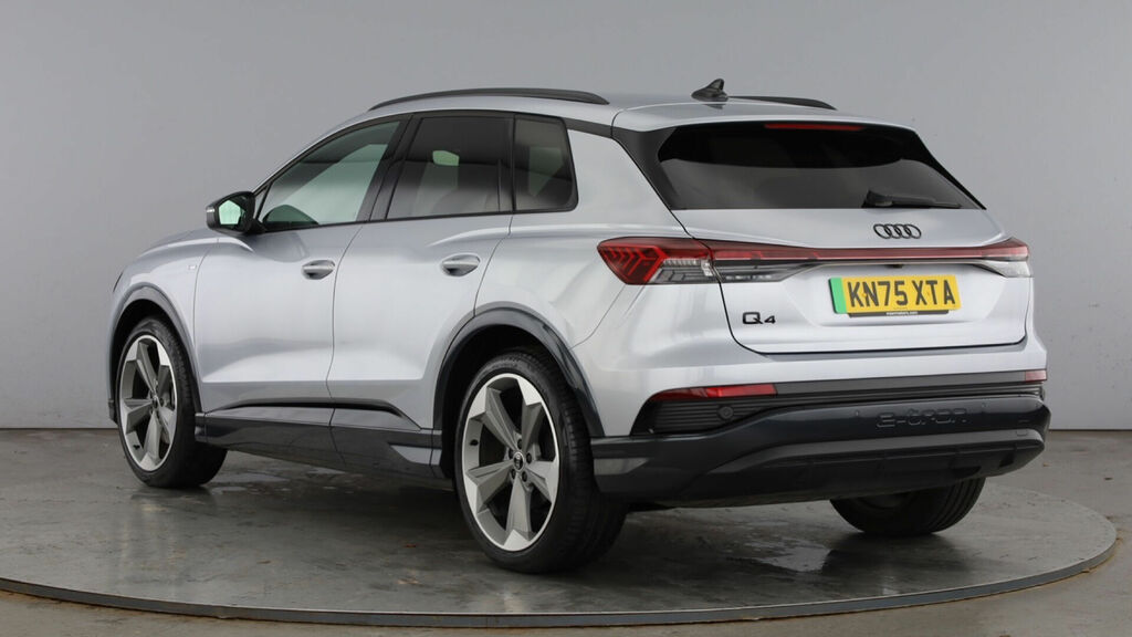 Audi Q4 E Tron 45 Black Edition 5-Door 82Kwh KN75XTA Silver #3