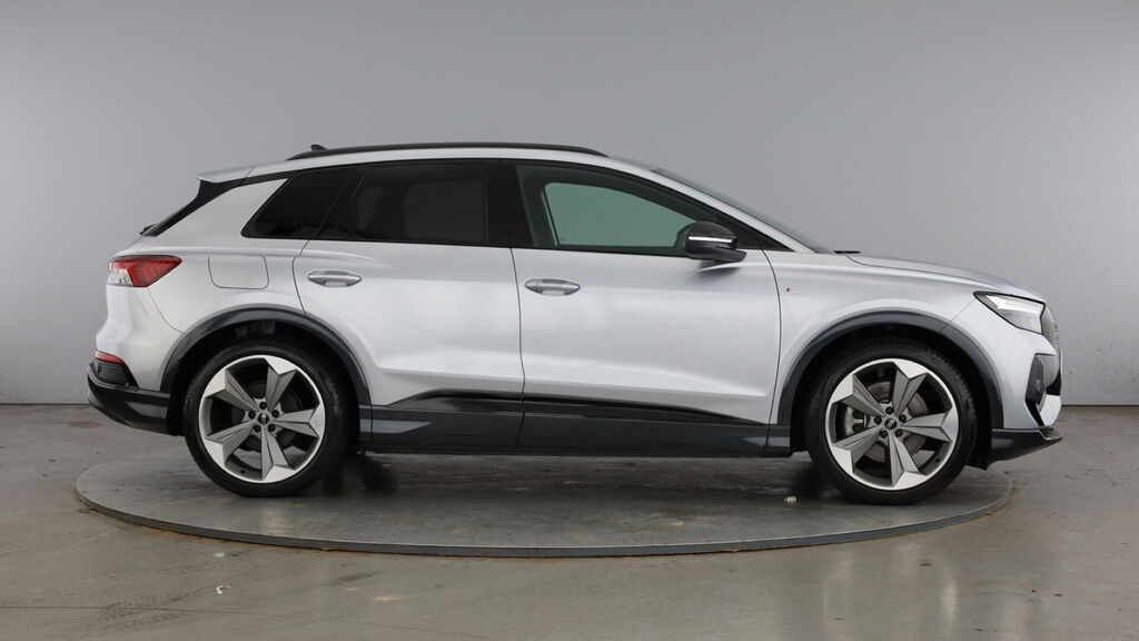 Audi Q4 E Tron 45 Black Edition 5-Door 82Kwh KN75XTA Silver #4