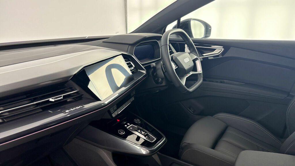 Audi Q4 E Tron 45 Black Edition 5-Door 82Kwh KN75XTA Silver #2
