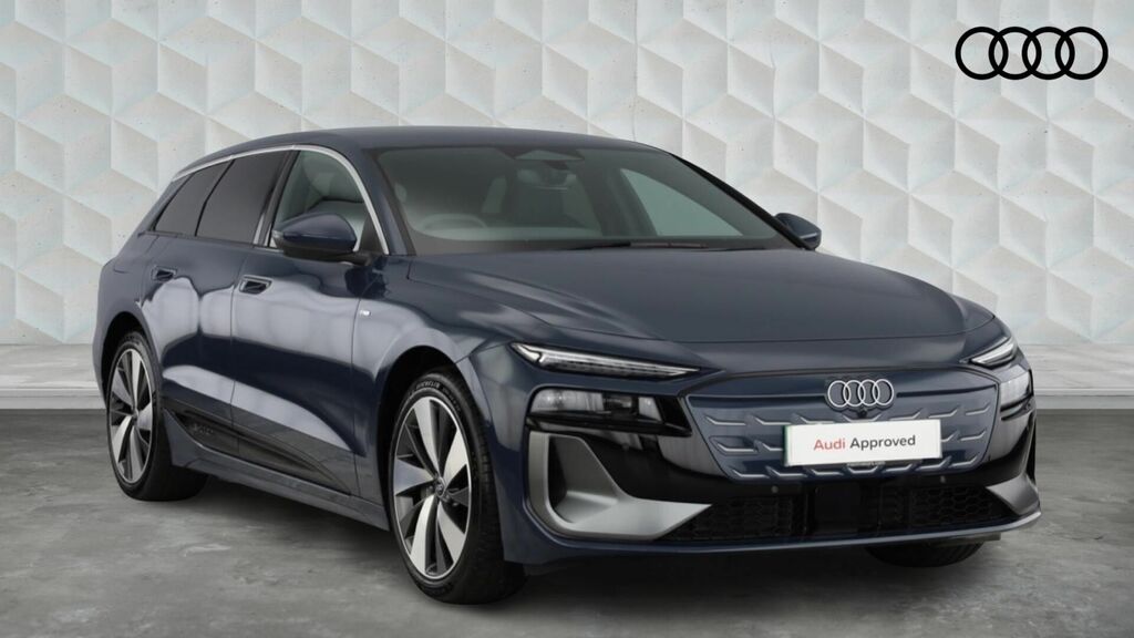 Audi A6 E-tron Avant 100Kwh Performance S Line 5-Door Blue