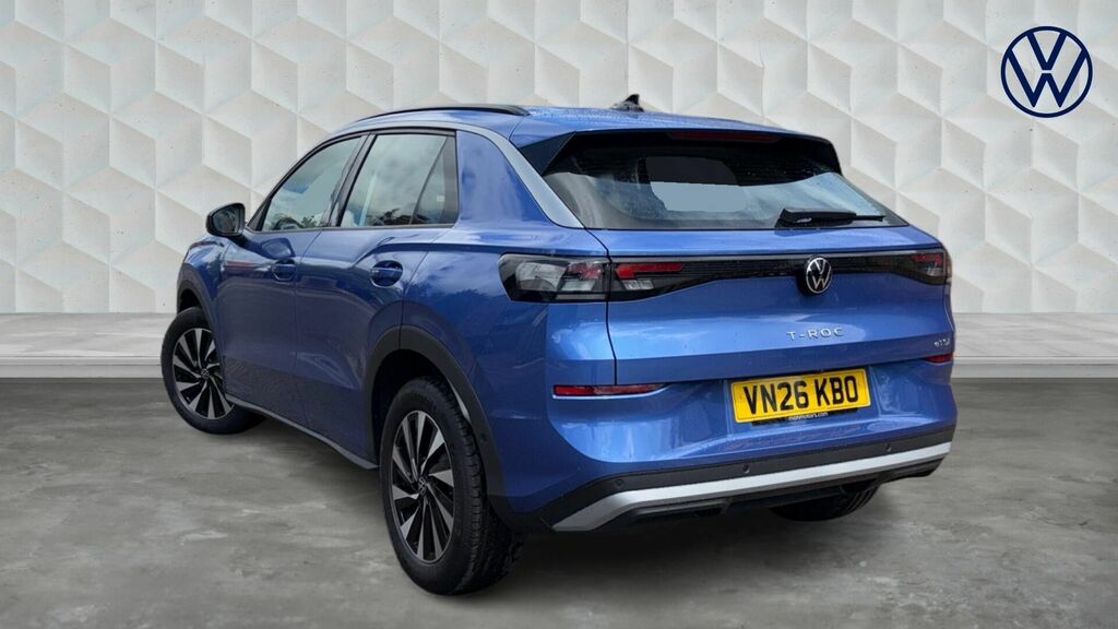 Volkswagen T-Roc Etsi Mhev Life Dsg Euro 6 5-Door Blue #3