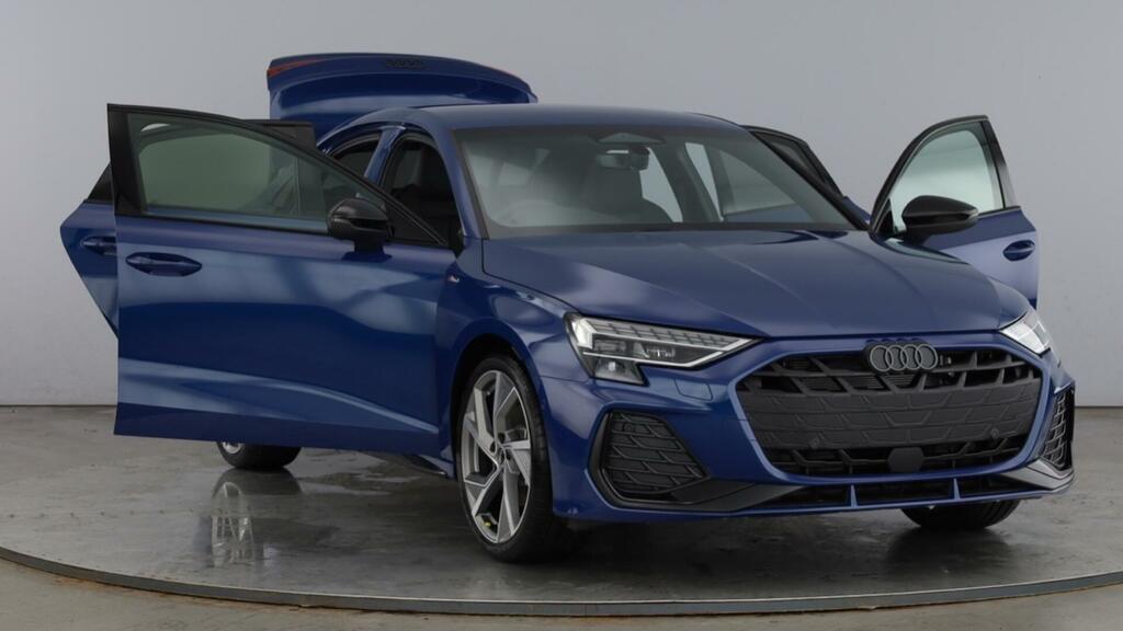 Audi A3 Saloon Black Edition Tfsi 150 Ps S Tronic Blue #5