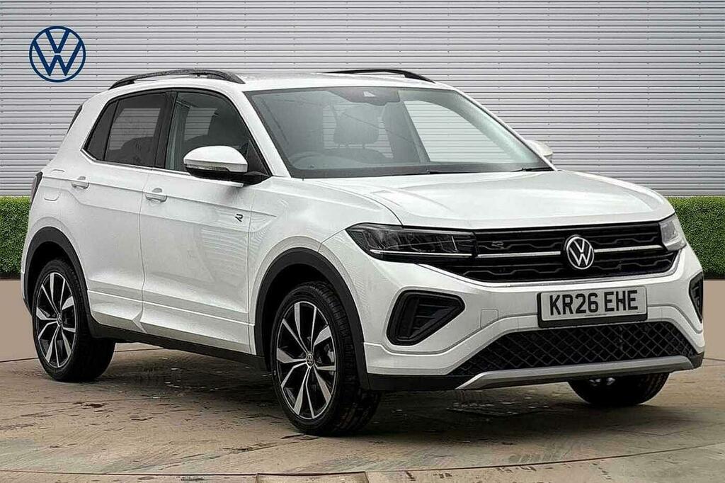 Volkswagen T-Cross 1.0 Tsi R-line Dsg Euro 6 5-Door White