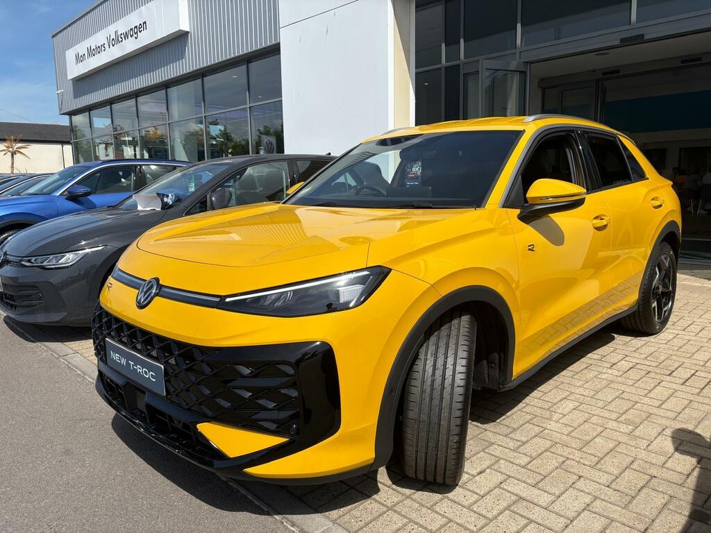 Volkswagen T-Roc New R-line 1.5 Etsi 150 Ps 7-Speed Dsg 5-Door Yellow #2