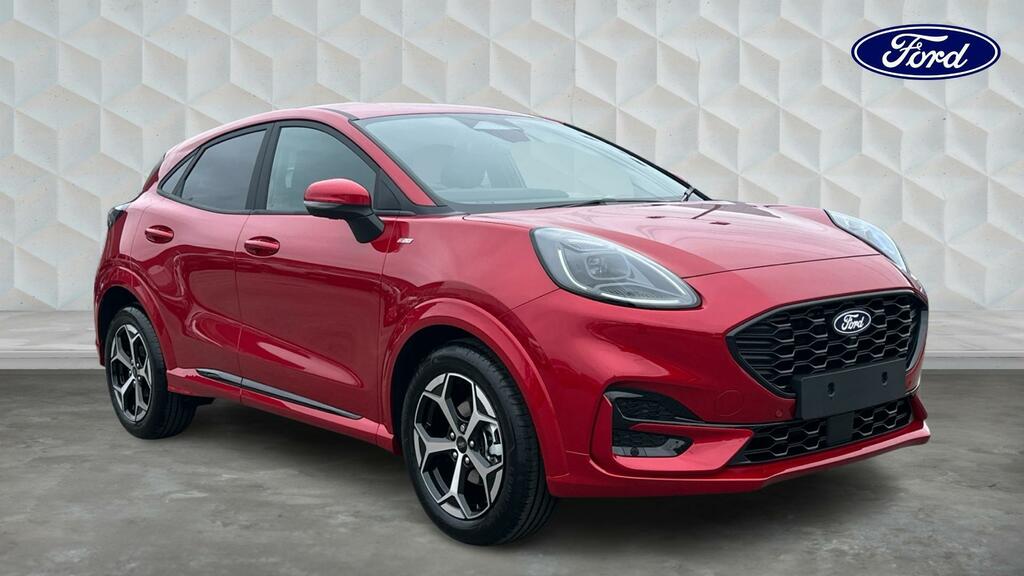 Ford Puma 1.0T Ecoboost Mhev St-line Euro 6 5-Door Red