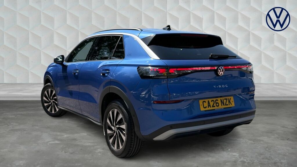 Volkswagen T-Roc Etsi Mhev Life Dsg Euro 6 5-Door CA26NZK Blue #3