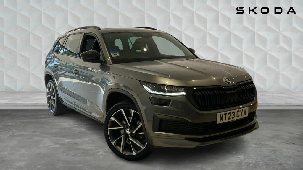 Skoda Kodiaq Tsi Act Sportline Dsg Euro 6 5-Door 7 Seat MT23CYW Grey