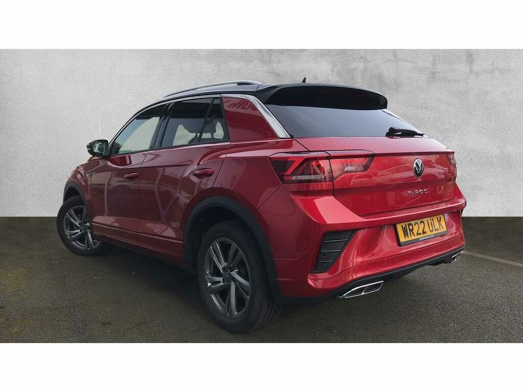 Volkswagen T-Roc Tsi R-line Dsg Euro 6 5-Door Red #2