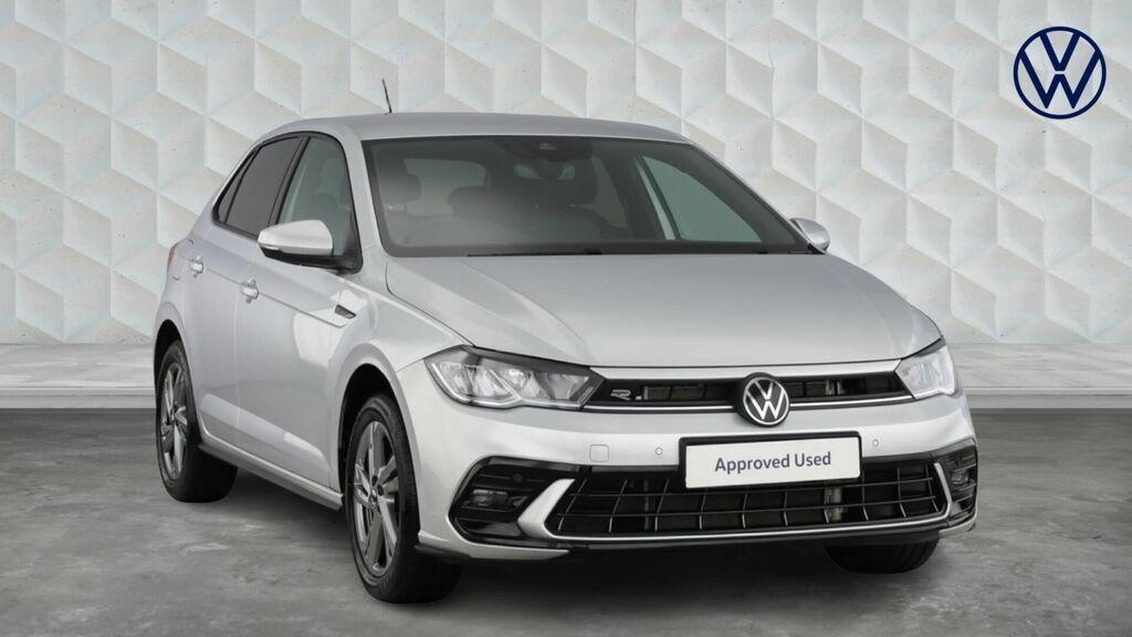 Volkswagen Polo 1.0 Tsi R-line Dsg Euro 6 5-Door WR25LVG Silver